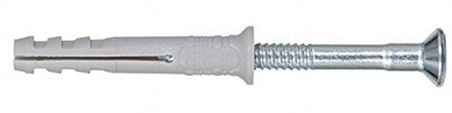 Upat Nageldübel UN 8x80/40 S, Senkkopf, Dübelkragen, standard, 100 Stück, Der bewährte Einschlagdübel für eine schnelle Montage. Upat Nageldübel UN 8x80/40 S, Senkkopf, Dübelkragen, standard, 100 Stück, Der bewährte Einschlagdübel für eine schnelle Montage. von Upat