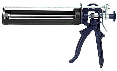 Upat Ausdrückpistole UPM AM Metall, 1 Stück. Die wirtschaftliche Metall-Ausdrückpistole für 2-Kammer-Kartuschen ermöglicht ein sauberes und portioniertes Auspressen. von Upat