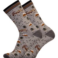 UphillSport Socken "IBEX 2er Pack", (2 Paar), mit winterlichen Motiven von Uphillsport
