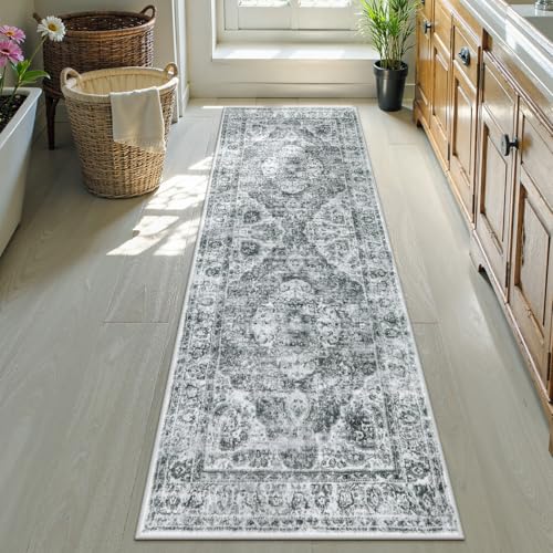 Uphome Badezimmerläufer, Landhausstil, Landhausstil, groß, rutschfest, waschbar, orientalisch, Retro, Boho, Badvorleger, Läufer für Badewanne, Waschbecken, Flur, 61 x 180,3 cm Uphome Badezimmerläufer, Landhausstil, Landhausstil, groß, rutschfest, waschbar, orientalisch, Retro, Boho, Badvorleger, Läufer für Badewanne, Waschbecken, Flur, 61 x 180,3 cm von Uphome