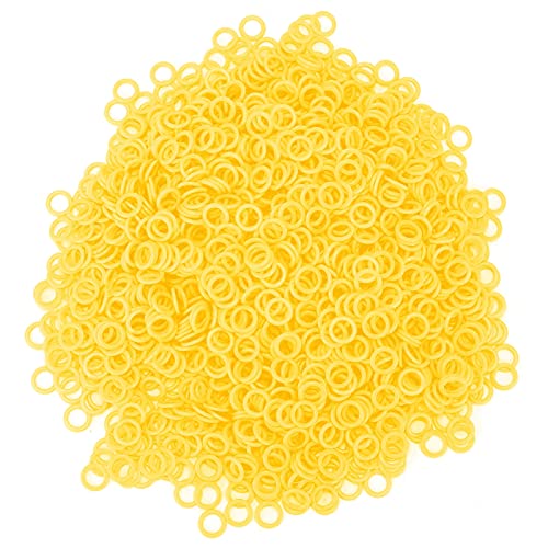 Uplory 2000pcs Stitch Ring Markers,Stitch Markers Colorful Plastic Round Locking Stitch Counters for Crocheting Sewing Knitting Craft (L) von Uplory
