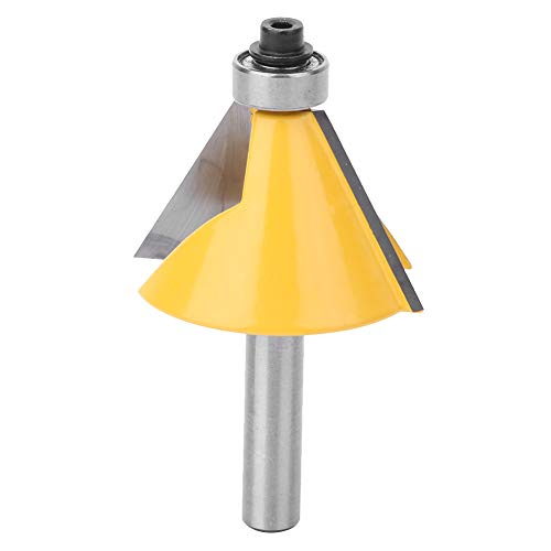 Uplory 8mm Shank Chamfer Bevel Edging Router Bit Woodworking Milling Cutter for Woodworking Carpenter Tool (30°) von Uplory
