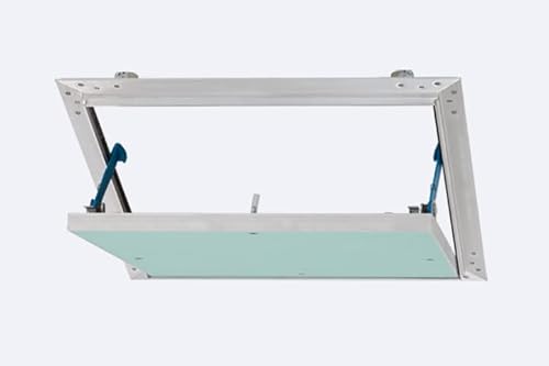 Revisionsklappe AluNova mit 12,5 mm GKBI-Einlage 70 x 70 cm Revisionstür für Wand- und Deckeneinbau von Upmann