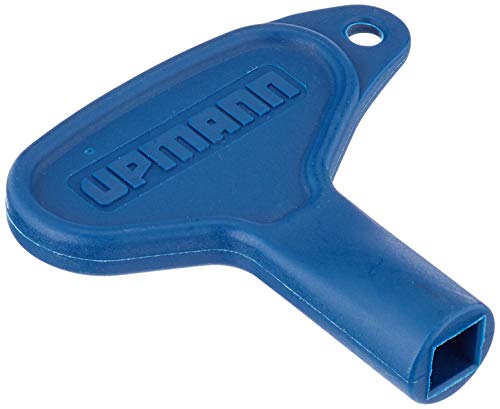 Upmann Schlüssel für Vierkant Kunststoff 1 Stück, blau, 20150 von Upmann