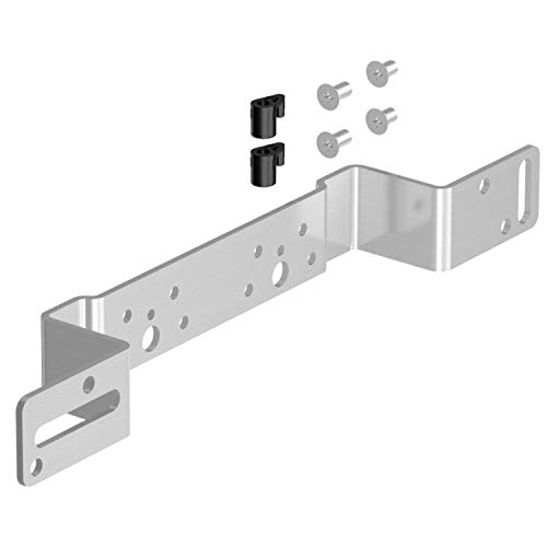 ACS Befestigungsplatte 75/150 Millimeter mit Endstücken zur Befestigung auf Platte, silber (1057842) von Uponor