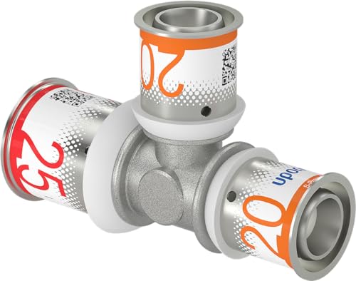 Uponor S-Press PLUS MLC T-Stück reduziert 25 x 20 x 20mm von Uponor