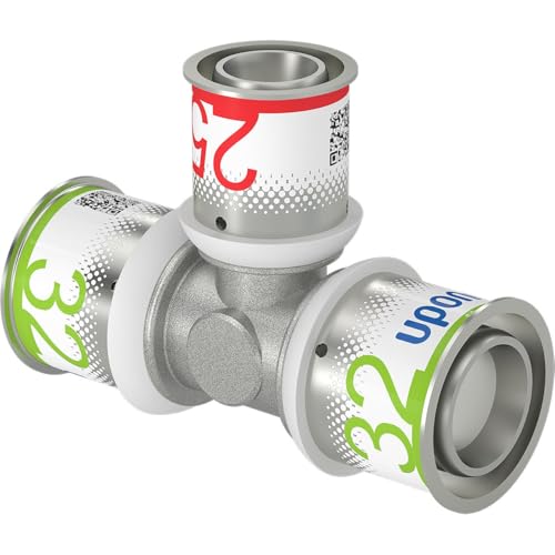 Uponor S-Press PLUS MLC T-Stück reduziert 32 x 25 x 32mm von Uponor