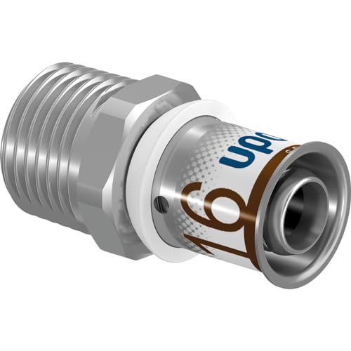 Uponor S-Press PLUS MLC Verbindungsstück 16mm x 3/4" AG von Uponor