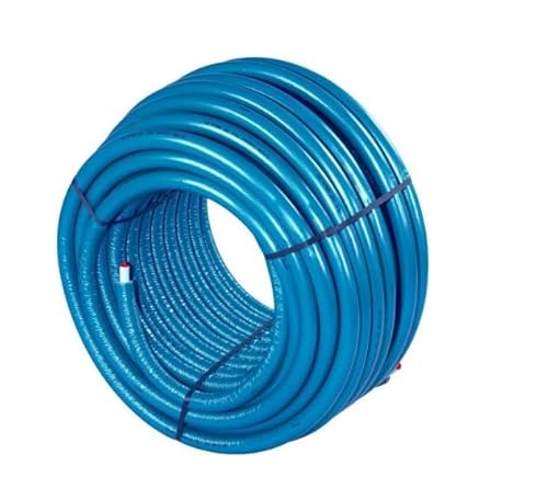 Uponor Verbundrohr Uni Pipe Plus 16 mm mit Isolierung 6mm- ring 75m 1091723 blau von Uponor