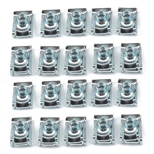 Uposao 20 Stücke Gewinde Clip Mutter Set M6 M8 Edelstahl Blechmutter Schnappmutter U-Typ Gewinde Blechmutter Set für Innenausstattung Kraftfahrzeugen Uposao 20 Stücke Gewinde Clip Mutter Set M6 M8 Edelstahl Blechmutter Schnappmutter U-Typ Gewinde Blechmutter Set für Innenausstattung Kraftfahrzeugen von Uposao