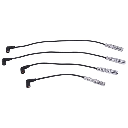 4x Zündleitungssatz 06A905409M, 06A905409P, 06B905431A, 06B905433A, 06B905435A, 06B905437A Kompatibel Für A3 A4 4 5 6 1.6 2.0 von Uposao