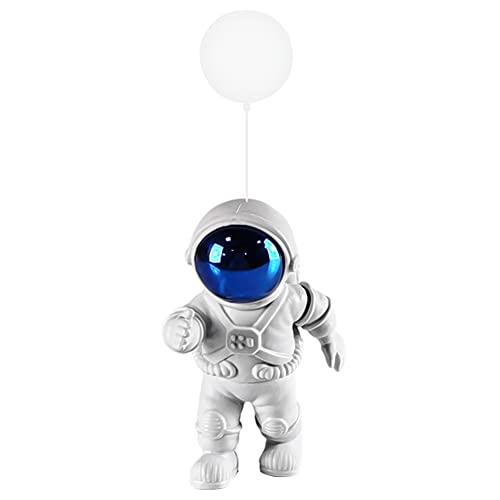 Dekorationen für Aquarien, Astronauten-Aquarium-Dekorationen Schwimmende Astronauten-Aquarium-Statuen Astronautenfiguren Dekoration Aquarium-Zubehör, Astronauten-Figuren Auto Armaturenbrett Ornament von Uposao