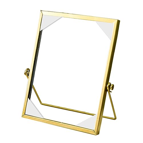 Glas Metall Bilderrahmen 20cmx15cm, Fotorahmen aus Metall Gold, Bilderrahmen Retro Vintage Schwebender Bilderrahmen Geometrischer Bilderrahmen Für Fotos, Karten, Poster, Zertifikate,Desktop-Dekoration Glas Metall Bilderrahmen 20cmx15cm, Fotorahmen aus Metall Gold, Bilderrahmen Retro Vintage Schwebender Bilderrahmen Geometrischer Bilderrahmen Für Fotos, Karten, Poster, Zertifikate,Desktop-Dekoration von Uposao