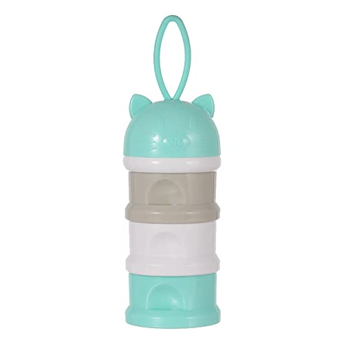 Milchpulver Portionierer Baby,3 Schicht Baby Milchpulver Container Tragbare Stapelbare Milchpulver Spender Aufbewahrungsbox Formel Spender Milch Pulver Spender Säuglingsnahrung Kasten Milchpulver Box von Uposao