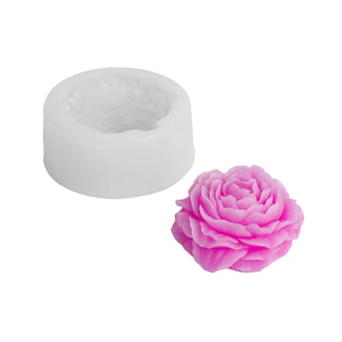 Pfingstrose Silikonform Kerzen Gießen Formen Lebensmittelqualität Silikonform Fondant Silikonformen für Kuchendekoration Schokolade Süßigkeiten Gebäck Dessert Pfingstrose Silikonform Kerzen Gießen Formen Lebensmittelqualität Silikonform Fondant Silikonformen für Kuchendekoration Schokolade Süßigkeiten Gebäck Dessert von Uposao