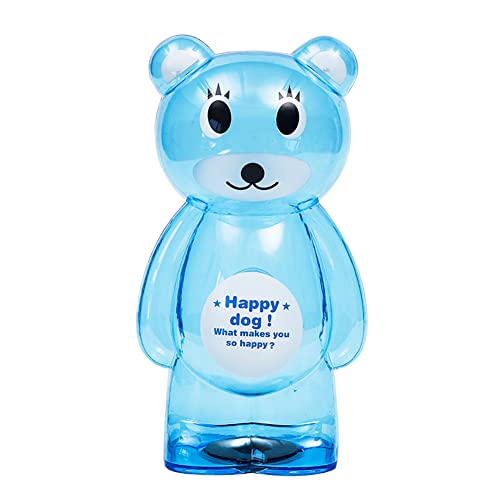 Spardosen für Kinder, Transparent Münzbank Niedlichen Cartoon Kawaii Sparbüchse Bär Sparschwein für Münzen Sparschwein Ornament Junge Mädchen Spielzeug süßes Geburtstag Geschenk Zimmer Dekoration von Uposao