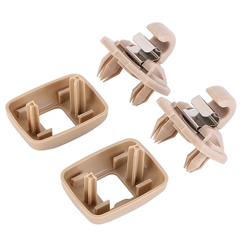Uposao Auto Sonnenblende Clip Haken Auto Sonnenblendenhalter 8U0857562A 8E0857563A Kompatibel mit A1 A3 A4L A5 A6L A7 Q3 Q5 Q7 von Uposao