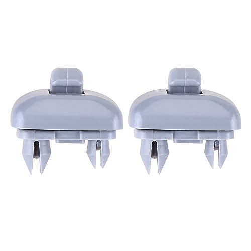 Uposao 2 Stück Auto Sonnenblende Clip Haken,Haken Für Sonnenblenden Kompatibel Mit Audi A1 A3 A4L A5 A6L A7 Q3 Q5 Q7 TT 8U0857562A 8E0857563A von Uposao