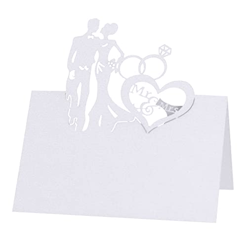 Uposao 50 Stück Tischkarten Hochzeit, Hohle Schmetterling Platzkarten Grußkarten zum Beschriften Namenskarten Namenschilder Sitzplatzkarten Blanko für Hochzeit Tischdekoration,Weiss Uposao 50 Stück Tischkarten Hochzeit, Hohle Schmetterling Platzkarten Grußkarten zum Beschriften Namenskarten Namenschilder Sitzplatzkarten Blanko für Hochzeit Tischdekoration,Weiss von Uposao