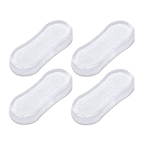 Uposao WC Sitz Stoßstangen,4 Stück Universal WC Sitz Puffer Set Toilettensitzpuffer Toilettensitz Stoßstangen WC Deckel Sitz Puffer Gummi Stoßstangen Pads für Familien, Hotels, Schule Toilette von Uposao