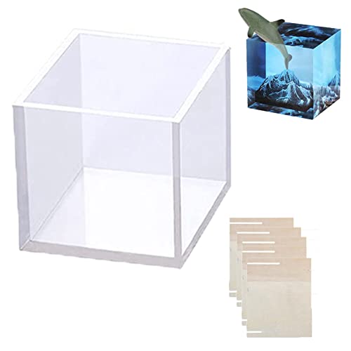 Würfel Quadrat Silikonform, 8.5cm Gießform Silikonform Resin Mold Harzformen Quadratische Epoxidharz Form Kerzenform Seifenform für Kerze, Seife Herstellung, DIY Handwerk Schmuckherstellung Werkzeuge Würfel Quadrat Silikonform, 8.5cm Gießform Silikonform Resin Mold Harzformen Quadratische Epoxidharz Form Kerzenform Seifenform für Kerze, Seife Herstellung, DIY Handwerk Schmuckherstellung Werkzeuge von Uposao