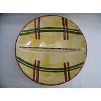 Blue Ridge Pottery Südkeramik Frühstücksbar Muster Geteilte Schüssel Gemüseschale Grün Gelb Braun Kariert Rustikal Blue Ridge Pottery Südkeramik Frühstücksbar Muster Geteilte Schüssel Gemüseschale Grün Gelb Braun Kariert Rustikal von UpperCrustFinds