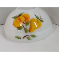 Feuer-König Gay Fad Große Rührschüssel Weitband Früchte Pfirsiche Birnen Trauben Feuer-König Gay Fad Große Rührschüssel Weitband Früchte Pfirsiche Birnen Trauben von UpperCrustFinds