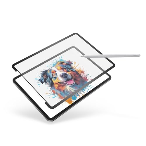 UPPERCASE GhostPaper™ Air mit Air-ttach™ Befestigungstechnologie Premium Paper Feel Schreiben Skizzieren Oberfläche Displayschutzfolie für iPad (1, iPad Pro 12,9 Zoll) von Uppercase
