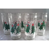 Rotes Stern Top Weihnachtsbaum Glas Set Sechs Große Anker Hocking Festliche Winter Urlaub Tumblers Bright Contemporary Look Schwere Qualle Gläser Rotes Stern Top Weihnachtsbaum Glas Set Sechs Große Anker Hocking Festliche Winter Urlaub Tumblers Bright Contemporary Look Schwere Qualle Gläser von UpsideGroove