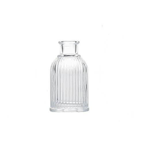 1 x 100 ml leere durchsichtige Glasdiffusor-Flaschen Aromatherapie-Diffusor Glas Duftzubehör Verwendung für DIY Ersatz Reed Diffusorstäbchen Sets ätherische Öle Handwerk Dekor von Upstore