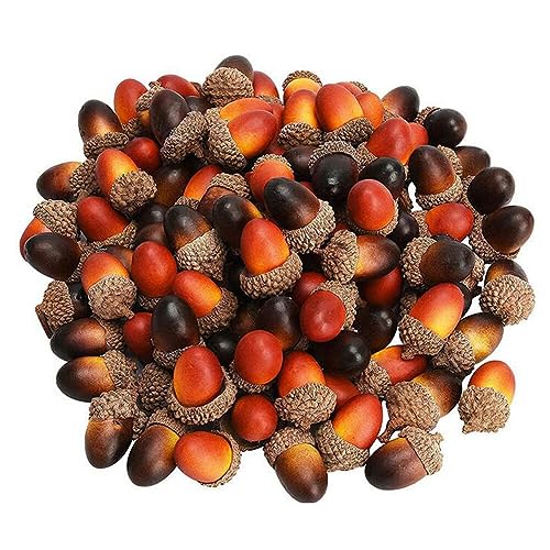 Künstliche Eicheln mit natürlicher Eichelkappe künstliche Maisfrucht-Requisite für Hochzeit Festival Party Zuhause Herbsttischstreuung Basteln 50 Stück Künstliche Eicheln mit natürlicher Eichelkappe künstliche Maisfrucht-Requisite für Hochzeit Festival Party Zuhause Herbsttischstreuung Basteln 50 Stück von Upstore