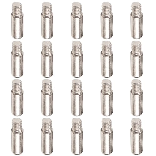 20 Stück Regalhalterungen, Stifte-Set, Metall, Schrank, Kleiderschrank, Möbel, Regal, Bolzen, einfache Installation, Möbelbeschläge, Zubehör 20 Stück Regalhalterungen, Stifte-Set, Metall, Schrank, Kleiderschrank, Möbel, Regal, Bolzen, einfache Installation, Möbelbeschläge, Zubehör von Uqezagpa