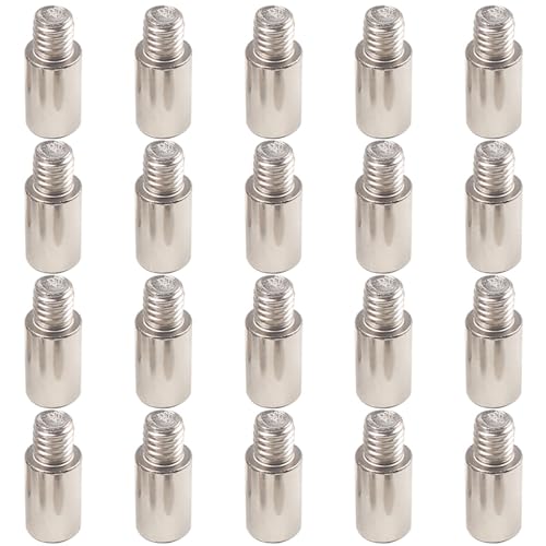 20 Stück Regalhalterungen, Stifte-Set, Metall, Schrank, Kleiderschrank, Möbel, Regal, Bolzen, einfache Installation, Möbelbeschläge, Zubehör 20 Stück Regalhalterungen, Stifte-Set, Metall, Schrank, Kleiderschrank, Möbel, Regal, Bolzen, einfache Installation, Möbelbeschläge, Zubehör von Uqezagpa