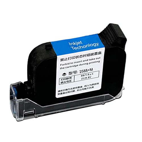 2588+M Schnelltrocknende Patrone, 12,7 mm, Hand-Tintenstrahldrucker, 42 ml, Lösungsmittel für unverschlüsselte Drucker, schnelltrocknend, für unverschlüsselte Drucker 2588+M Schnelltrocknende Patrone, 12,7 mm, Hand-Tintenstrahldrucker, 42 ml, Lösungsmittel für unverschlüsselte Drucker, schnelltrocknend, für unverschlüsselte Drucker von Uqezagpa