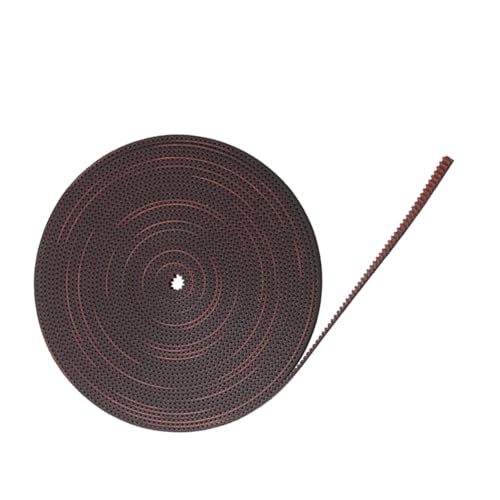 3KC 6RF Drucker-Zahnriemen, Synchronriemen mit verbesserter Griffigkeit, Leinwandzähne, 6 mm breit, 2/5/10 m Länge, Leinwand gezahnt 3KC 6RF Drucker-Zahnriemen, Synchronriemen mit verbesserter Griffigkeit, Leinwandzähne, 6 mm breit, 2/5/10 m Länge, Leinwand gezahnt von Uqezagpa