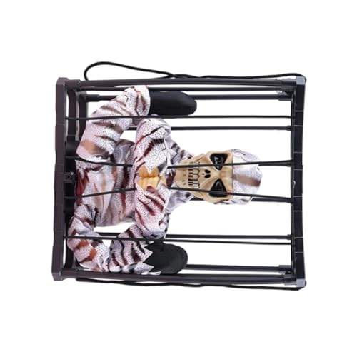 Animiertes leuchtendes Skelettkäfig-Spekter-Halloween-Requisiten, mehrere Stile, ABS-Materialien, für drinnen und draußen, elektrische Halloween-bewegliche Dekorationen Animiertes leuchtendes Skelettkäfig-Spekter-Halloween-Requisiten, mehrere Stile, ABS-Materialien, für drinnen und draußen, elektrische Halloween-bewegliche Dekorationen von Uqezagpa