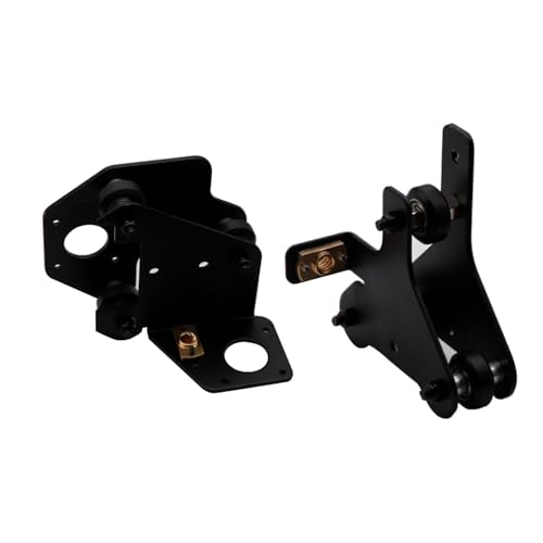 Druckerzubehör für Cr10 X-Achse links und rechts Motor Montageplatte Metallhalterung mit Riemenscheibe Druckerzubehör für Cr10 X-Achse links und rechts Motor Montageplatte Metallhalterung mit Riemenscheibe von Uqezagpa