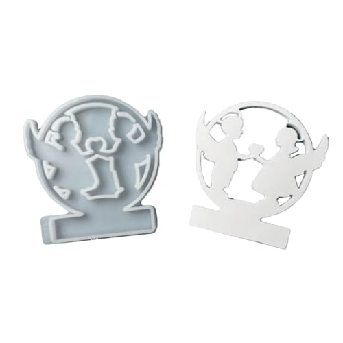 Feenhalter-Formen, Teelichthalter, Formen für die Herstellung von Heimdekorationen, Gips, Ornamenten, Geschenk von Uqezagpa