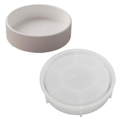 Handgefertigte Blumentöpfe, runde Aufbewahrungsschüssel, Silikonformen, Tablett, Formen, Bastelbedarf für Tischdekorationen, runde Aufbewahrungsschale, Silikon-Tablett, Gips, Blumentöpfe Handgefertigte Blumentöpfe, runde Aufbewahrungsschüssel, Silikonformen, Tablett, Formen, Bastelbedarf für Tischdekorationen, runde Aufbewahrungsschale, Silikon-Tablett, Gips, Blumentöpfe von Uqezagpa