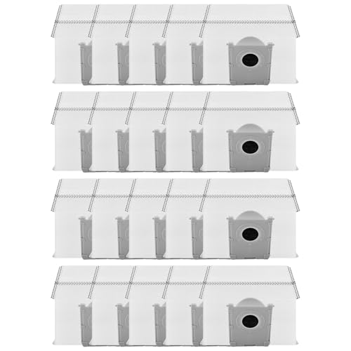 Hocheffizientes Filterset Hauptbürsten-Set Staubsauger Seitenbürstenbeutel für Staubsauger zur Verbesserung der Aufnahme waschbarer Filter von Uqezagpa