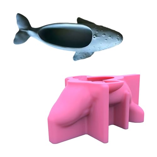 Kerzenhalter-Silikonform, Tier-Wal, Kerzenständer, Harz-Formen, Heimwerken, Beton, Gussteile, Handwerk, Glas, Geburtstagsparty-Zubehör von Uqezagpa