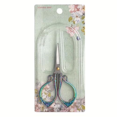 Kleine Stickschere, Metallschere, Nähen, Schneidern, Retro-Stoff für Handarbeiten, kleine Stickerei, Stoff, Nähen für Heim-Handarbeit Kleine Stickschere, Metallschere, Nähen, Schneidern, Retro-Stoff für Handarbeiten, kleine Stickerei, Stoff, Nähen für Heim-Handarbeit von Uqezagpa