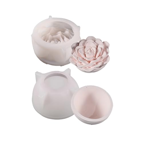 Kreative Blumenharzkasten Robuster Silikonform Stilvolle Gerichte Tablett Formen Accessoire Für Customes Craft Projekte Gips Blumenbox von Uqezagpa