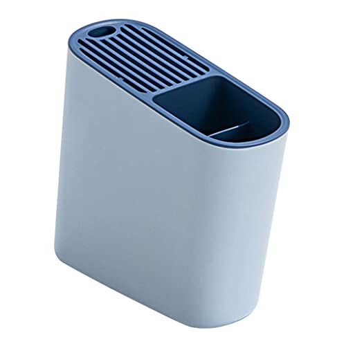 Küchenarbeitsplatte Utensilhalter Anti Staub Wasserdichtes Schale Anti Scratch Silber Messer Gabeln von Uqezagpa