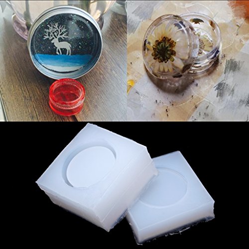 Kunst Silikonform Speicherbox Mit Loch Leicht Notwendig Werkzeugform Desktop Ornamente Harzformen Groß von Uqezagpa