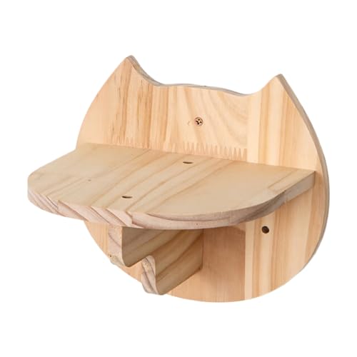 Mehrstufige Holz-Katzen-Wandstangen, mit Leiter, Stufen, Filz-Pad, Haltbarkeit, Struktur für Klettern, Springen, Aktivität, Ecken, Katzenregale für die Wand Mehrstufige Holz-Katzen-Wandstangen, mit Leiter, Stufen, Filz-Pad, Haltbarkeit, Struktur für Klettern, Springen, Aktivität, Ecken, Katzenregale für die Wand von Uqezagpa