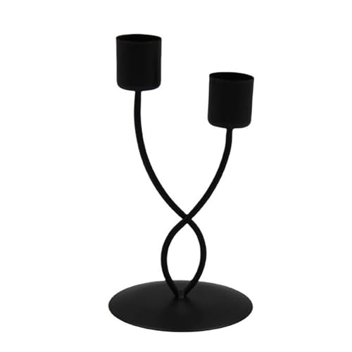 Moderner Metallhalter mit glatter Oberfläche, konischer Kerzenständer aus Eisen, um dem Raum oder Wohnzimmer einen romantischen Touch zu verleihen von Uqezagpa