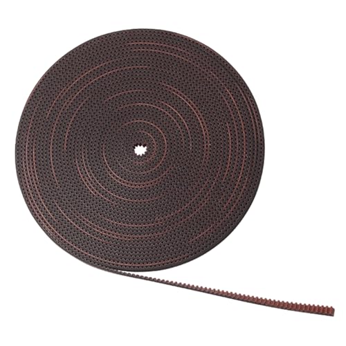 Offener Zahnriemen 3KC 9RF/9RF 9 mm Länge 2/5/10 Meter Synchronriemen Gummi-Riemenscheibe rutschfest Druckerzubehör niedrige Zeitmessung von Uqezagpa