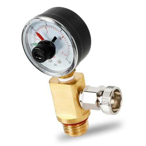 Pool Entlastungsventile mit Manometer Ersatzteile Korrosionsbeständig Pool Wartung Zubehör Hochdruckentlastungsventile Pool Entlastungsventile mit Manometer Ersatzteile Korrosionsbeständig Pool Wartung Zubehör Hochdruckentlastungsventile von Uqezagpa