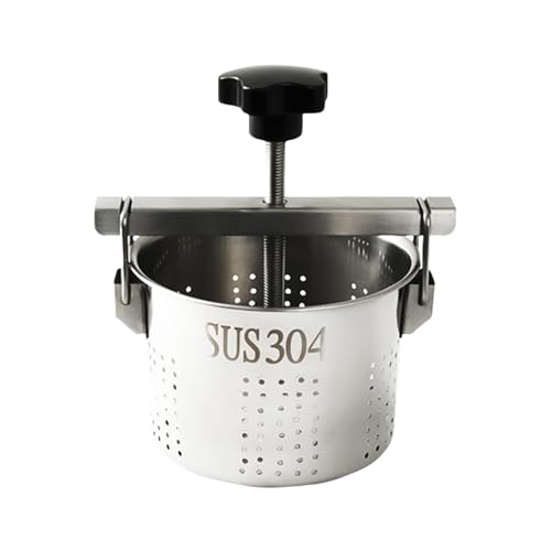 Professionelle Edelstahl Teigtaschenfüllpresse Ergonomische Küche Abtropfutensilien Gemüsesäfte Extraktor Multifunktionale Küchenpresse von Uqezagpa